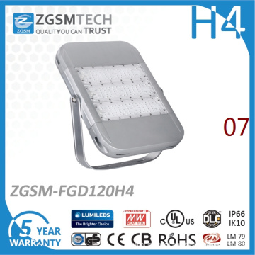 347V-480V 120W LED Flood Light with Philips Lumileds 3030 Chips